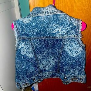 Kid Girls Denim vest